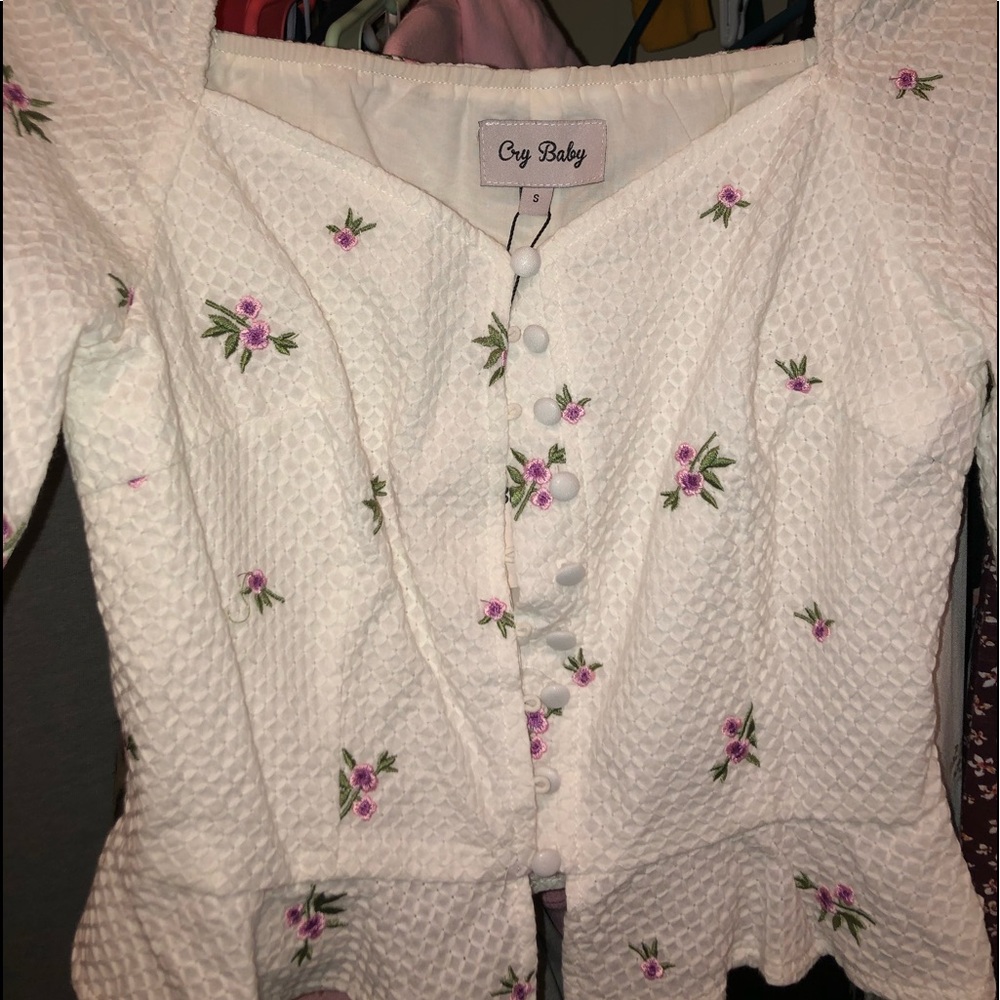 very cute and girly top by Crybaby.